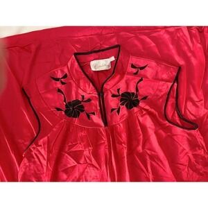 Vintage Correlations long red night gown size M